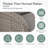 Keywest 6 - Pieces Outdoor Sofa Seating Group With Cushions-458310656