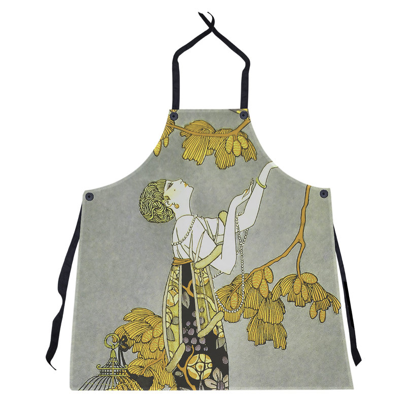 Tablier George Barbier, Jaune/gris