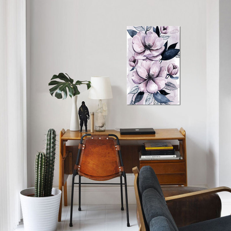 « lavande burst i », impression sur toile, H 26 po x l 18 po x P 1,5 po, Toile tendue, Pas de tapis