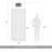 William 3 Light Flush Mount in Matte Black with Matte Black Shade