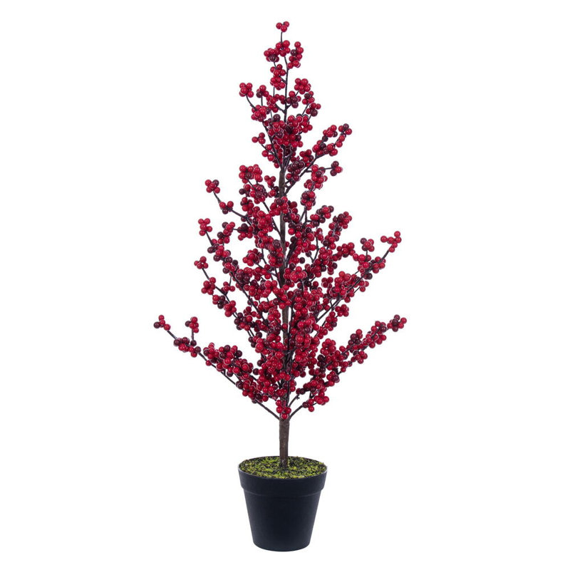 Faux feuillage en pot, H 28 po x l 13,4 po x P 13,4 po