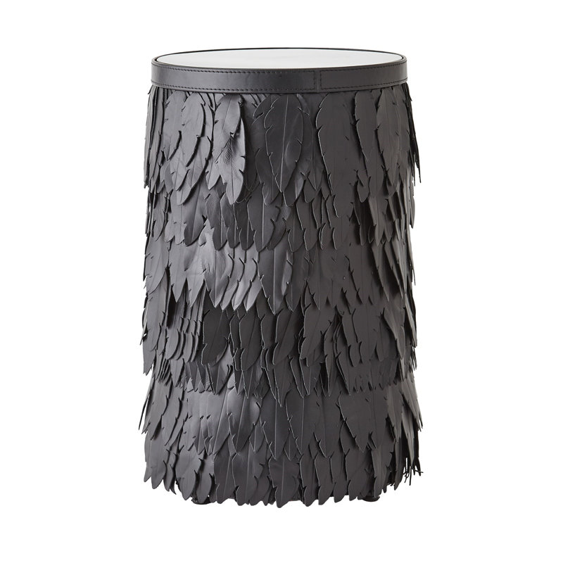 Emily Martini End Table, Black