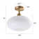 Bucholz Semi Flush Mount