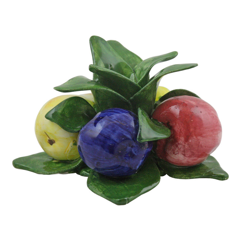 Porte-bougie en porcelaine authentique Capodimonte
