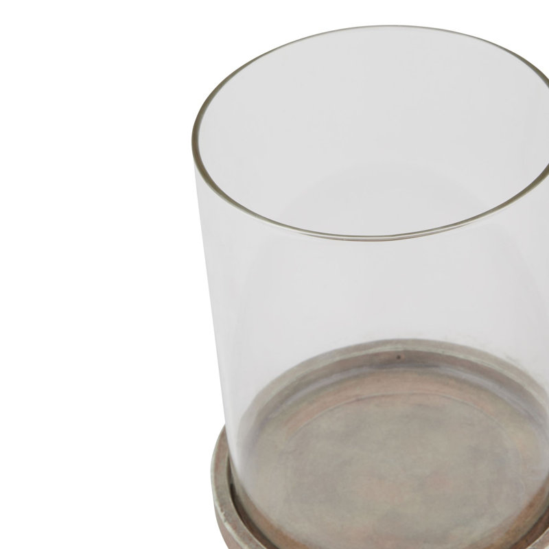 Andrian Ceramic Candle Accessories, 21cm H x 18cm W x 18cm D, Brown