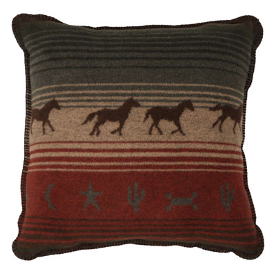 Coussin Wooded River Mustang Canyon III - 20 x 20