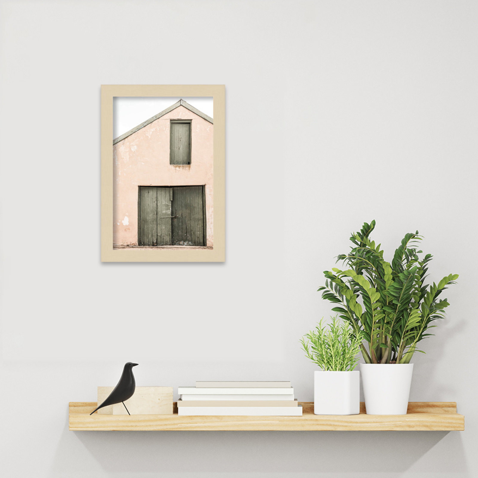 Pineland "Karoo Farm House" Print, Brown, 13" H x 9" W
