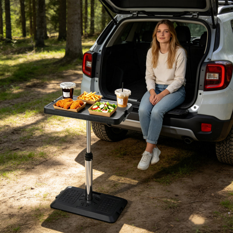 Siège d'auto, plateau de voiture, bureau ajustable pour ordinateur portable et tablette