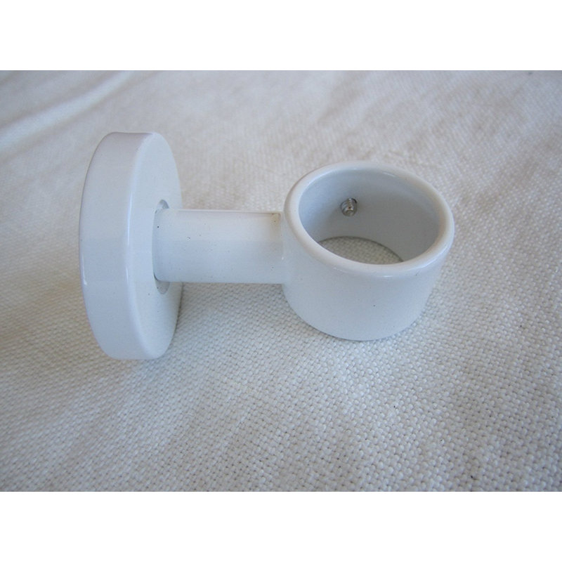 Baughman Zinc Cast Mounting Bracket, Glossy White