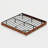 Floating Bed Frame For King With Walnut - Tinted Wood And Led Lights Mood Setting, Wave Pattern Texture, Metal Slats Structure, No Box Spring Installation, Invisible Suspension Design Feature, Smart-1475723401-1475723402