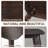 Brittnae Oak Solid Wood Dining Table-229582520