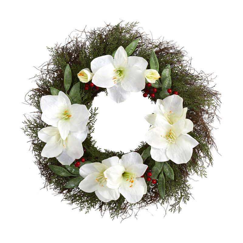Faux Polyester 20'' Wreath