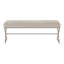 Banc contemporain rembourré