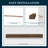 Dakota 48" Golden Pecan Stain Floating Pine Wood Fireplace Mantel Shelf with Hand-Distressing - Mounting Hardware Included-1902817242-2002487713