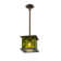 Utopia 1 - Light Mahogany Bronze Unique/Statement Pendant