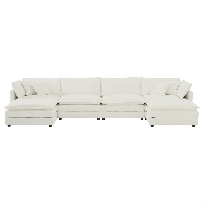 Chenille Modular Sectional Sofa