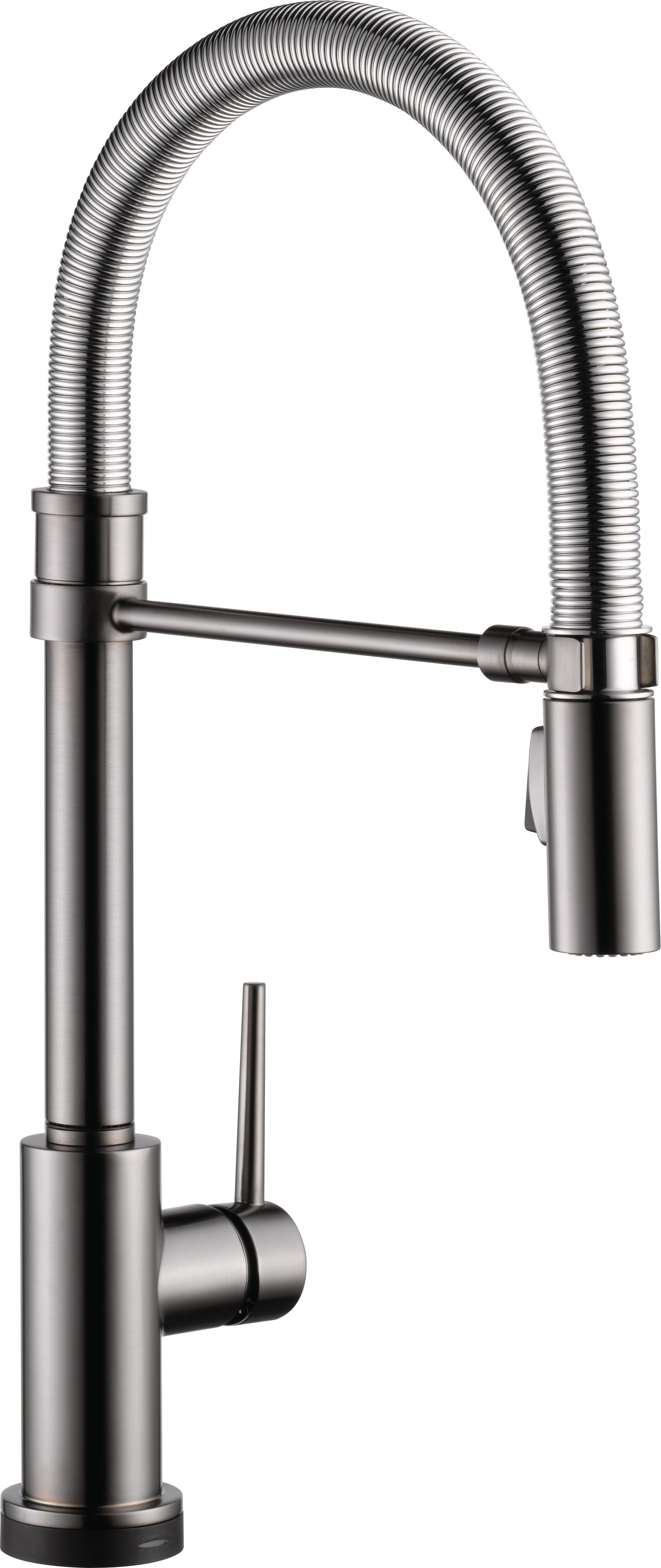Delta Trinsic Pro Pull Down Touch Single Handle Kitchen Faucet with  Accessories & Reviews