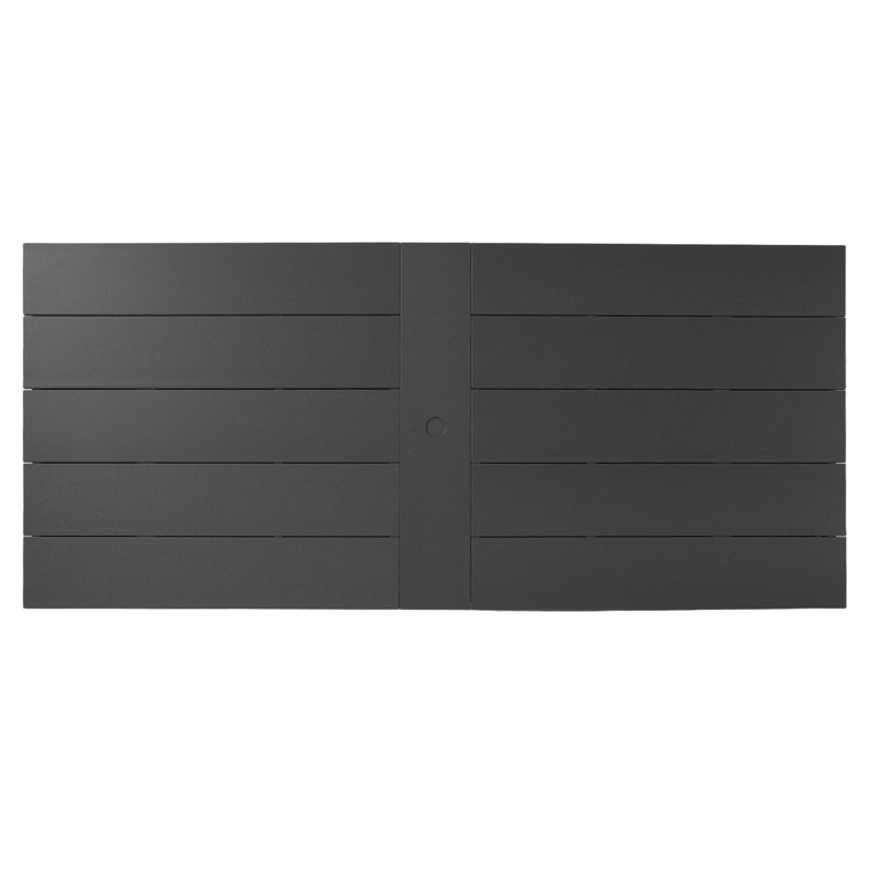 Ensemble repas d'extérieur 7 pièces 7 pièces, Gris