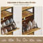 20 Pair Flip Down Shoe Storage-1925755743