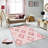 Elegant 3D Printed Area Rug, 4.6 x 7.2 ft | 100% Polyester, 0.31 in Pile Height, Antibacterial | Non-Slip PVC Felt Dot Underside, Machine Washable, Perfect for Living Room or Bedroom, Durable & Stylish Design-466430205