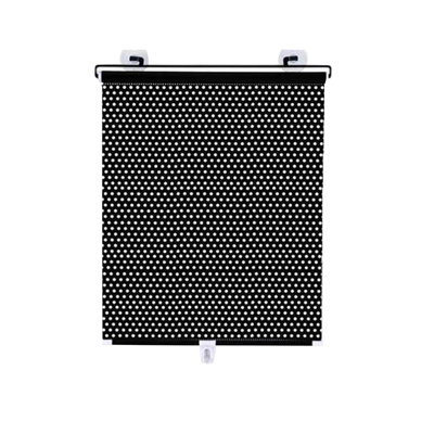 Rideau roulant réglable polyvalent 17,7 x 49,2 po pour fenêtres sans perceuse de protection solaire extensible pour chambre à coucher salon pare-brise voiture de bureau