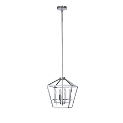 Luminaire suspendu 4 lumières Loriner
