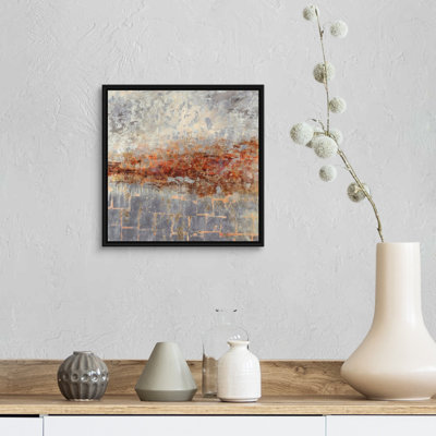 « fire lake ii », peinture sur toile