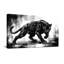 Animaux, panthère noire en mouvement, reproduction d'art-1885425002