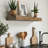 Chyral Mango Floating Shelf with Reclaimed Wood-934947431