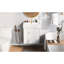 Modern Bathroom Sink Vanity - 21.6inch, Ceramic Basin, Left Side Storage, Hot, White With Basin Elegant Design,-118731710