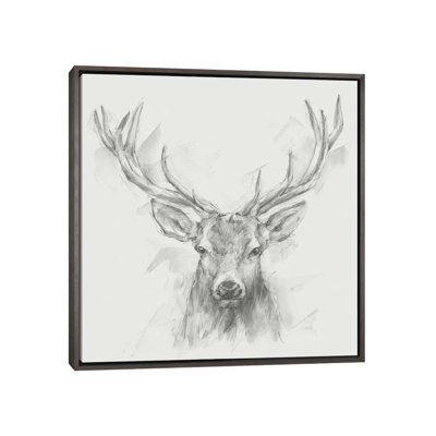 Reproduction d’art, "Contemporary Elk sketch I" par Ethan Harper