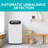 BCDPW Series BLACK+DECKER Small Portable Washer, Washing Machine for Household Use, 0.9 Cu. Ft. with 5 Cycles, Transparent Lid & LED Display