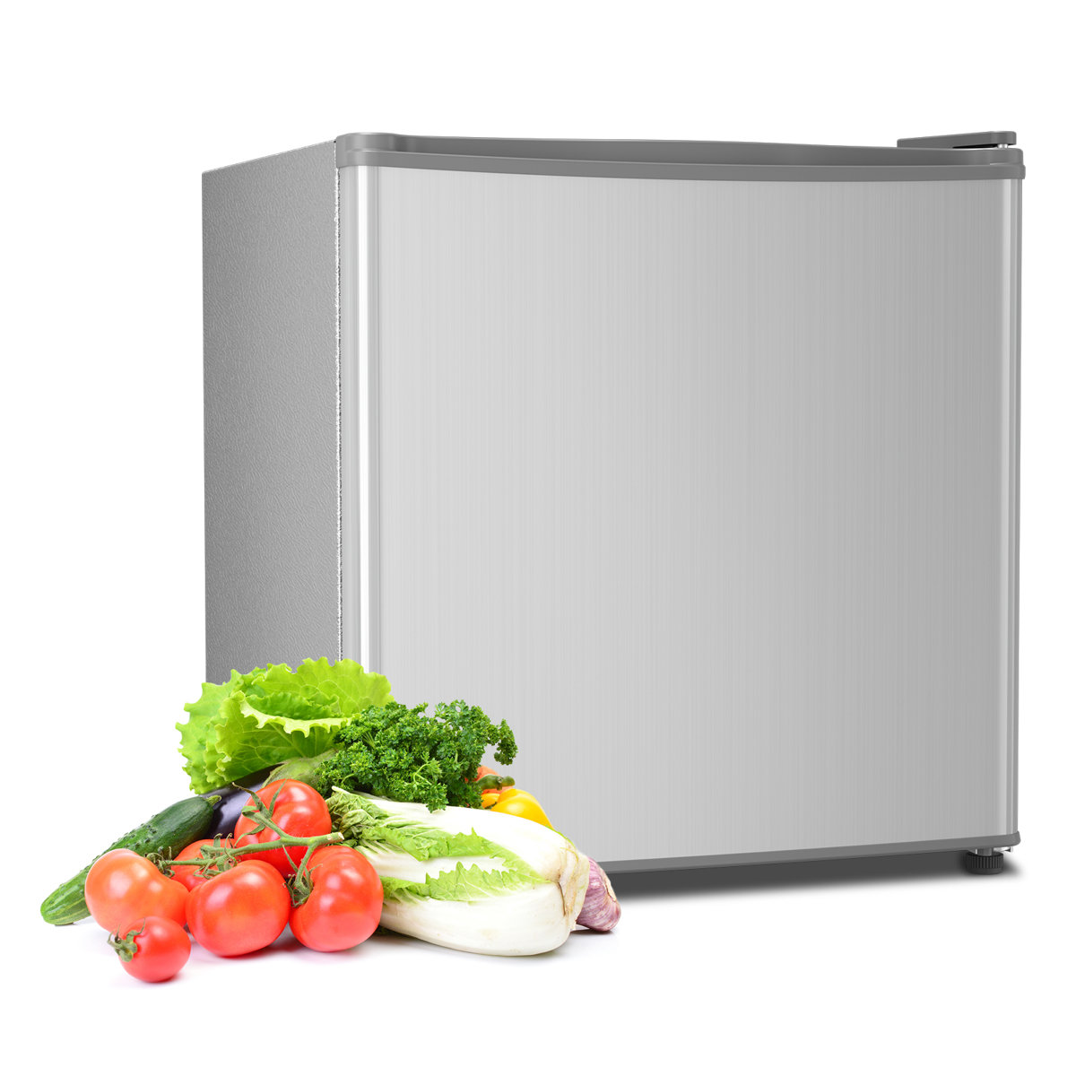 Cowsar 1.4 Cubic Feet Portable Freestanding Mini Fridge With Freezer, Reversible Door | Fridge.com