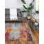 Tapis rouge à motif abstrait Haefner-1853363872