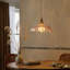 1-Lamp Amber Glass Dimmable Pendant Light
