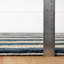 Tapis rayé bleu marine Silas-1211857198