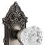 Victorian Plate with Crystal Door Knob-224675978