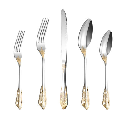 House Of Hampton® Jearold Stainless Steel Flatware Set - Service for 6