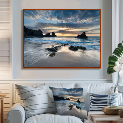 Magnifique baie de Porthcothan - imprimé bord de mer