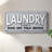 Laundry Sign Wash- Gallery Wrapped Canvas -Ready to Hang-107114560