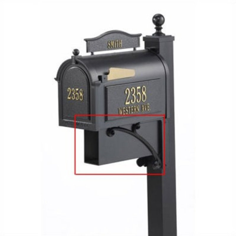 Newspaper Holder, Black