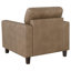 Chaise avec accoudoirs en similicuir Écosse-122453700