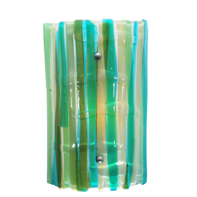 Applique murale en verre fondu 1 lampe la spiaggia