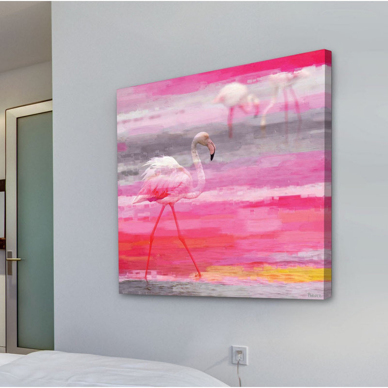 Impression sur toile tendue, "heathfield", H 48 po x l 48 po x P 1,5 po