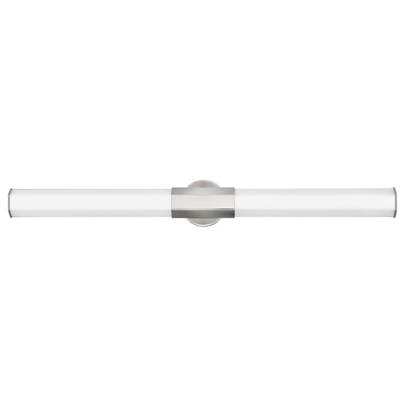 Facet 1 - Light LED Bath Sconce, Polished Nickel