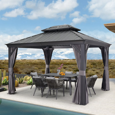 Mei 3.5m x 3m Aluminium Patio Gazebo