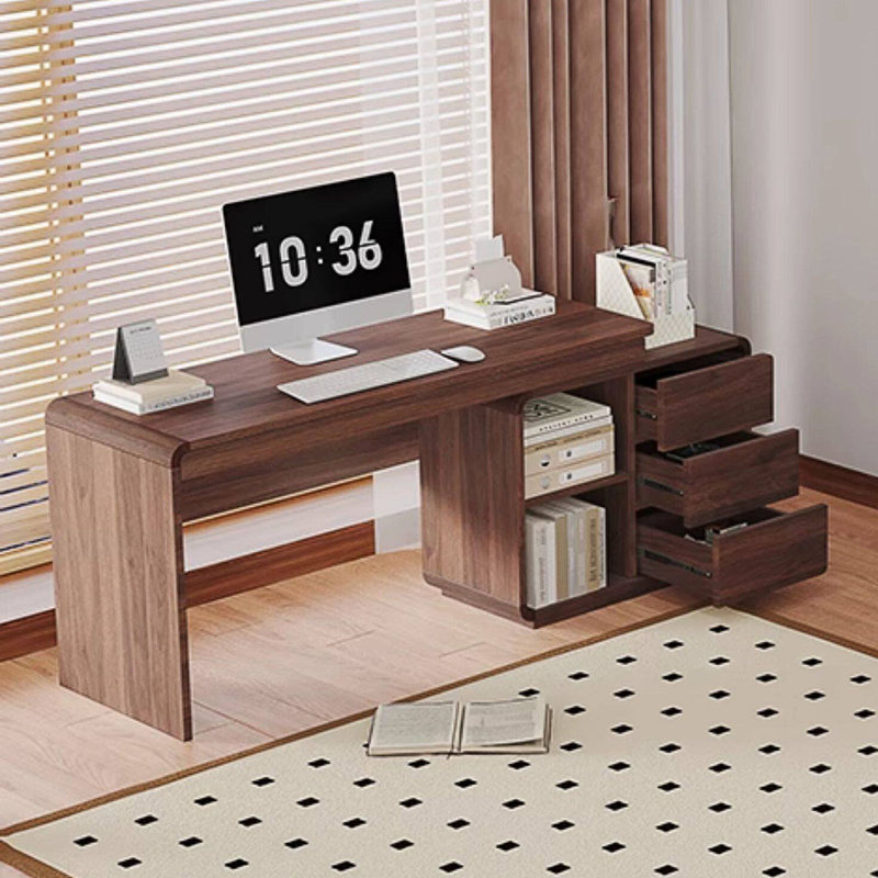 Practical Transformable 3-Drawer Large Capacity Desk