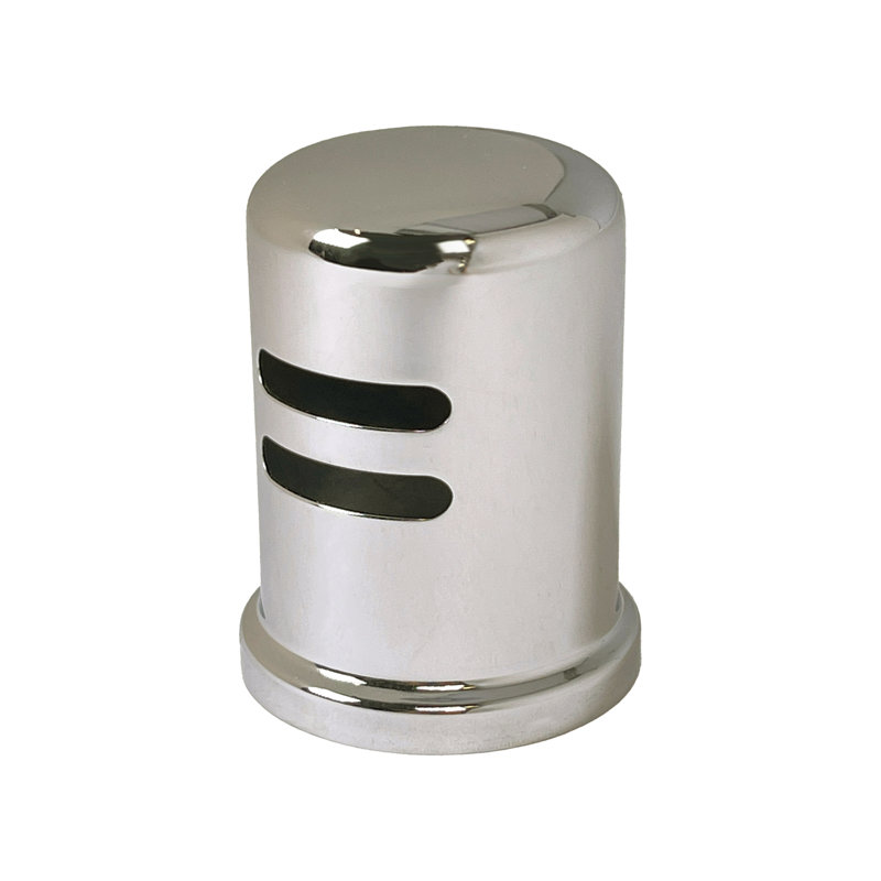 Air Gap Cap and Body Set - Skirted, Polished Nickel