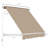6' Drop Arm Retractable Awning - Sun Protection, Aluminum Fasteners, Ideal For Outdoor Living