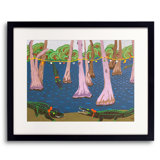 Bayou Holiday Fantasy Print by Sue Graef